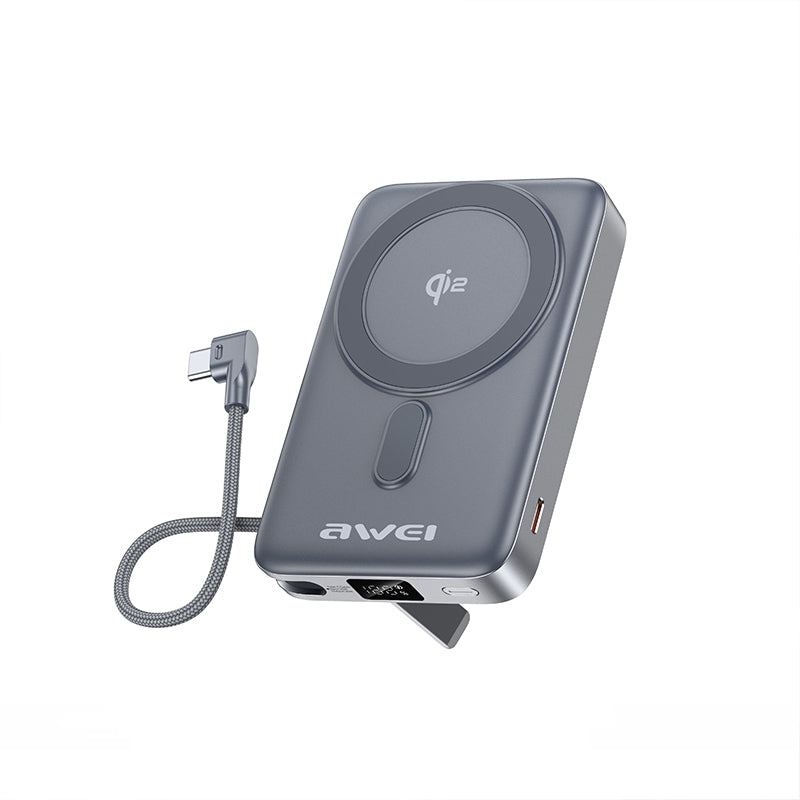 Awei Qi2 35W 10000mAh Batería Externa Magnética MagX